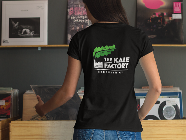 T-Shirt: Kale Factory Classic Logo Two Sided